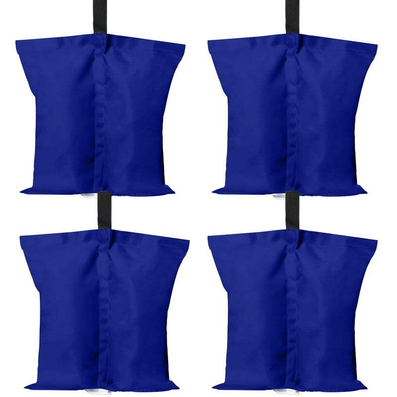 ABCCANOPY Canopy Weights 150 LBS Tent Sand Bags 4pcs-Pack (Blue) - Image 1